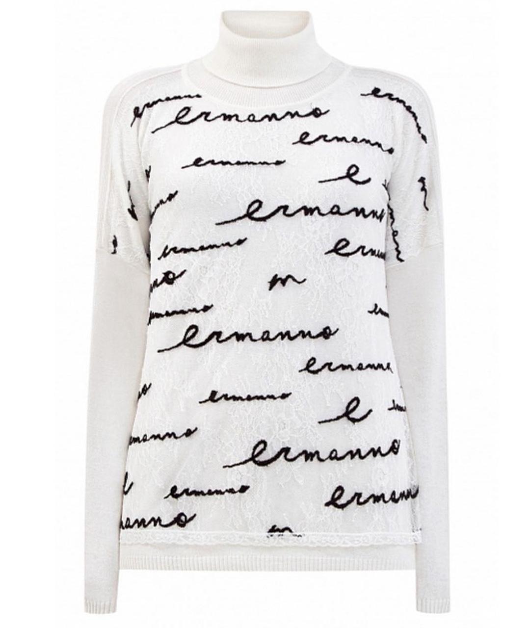 ERMANNO SCERVINO Белая водолазка, фото 1