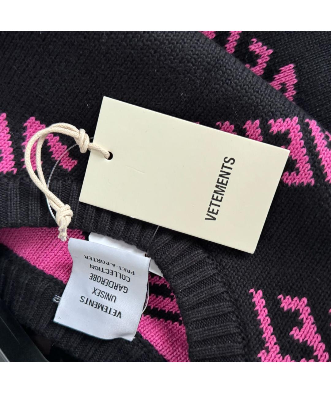 VETEMENTS Черный джемпер / свитер, фото 4