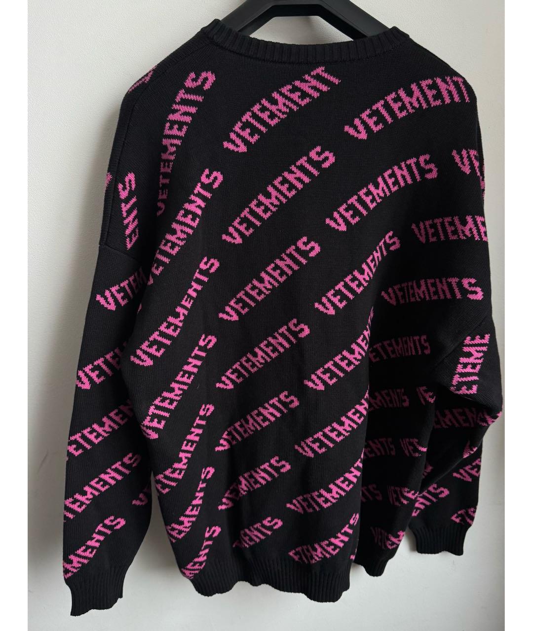 VETEMENTS Черный джемпер / свитер, фото 3