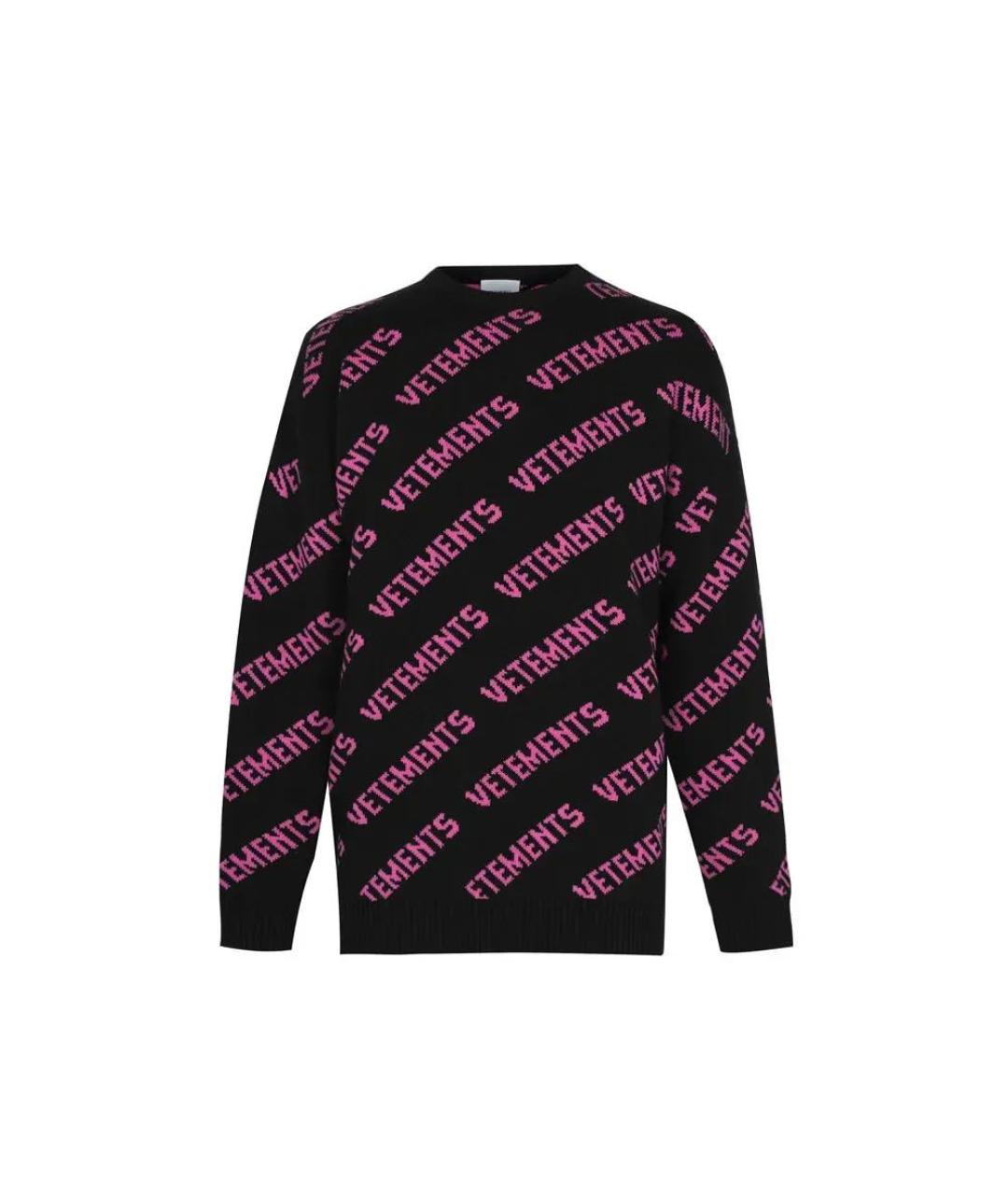 VETEMENTS Черный джемпер / свитер, фото 8