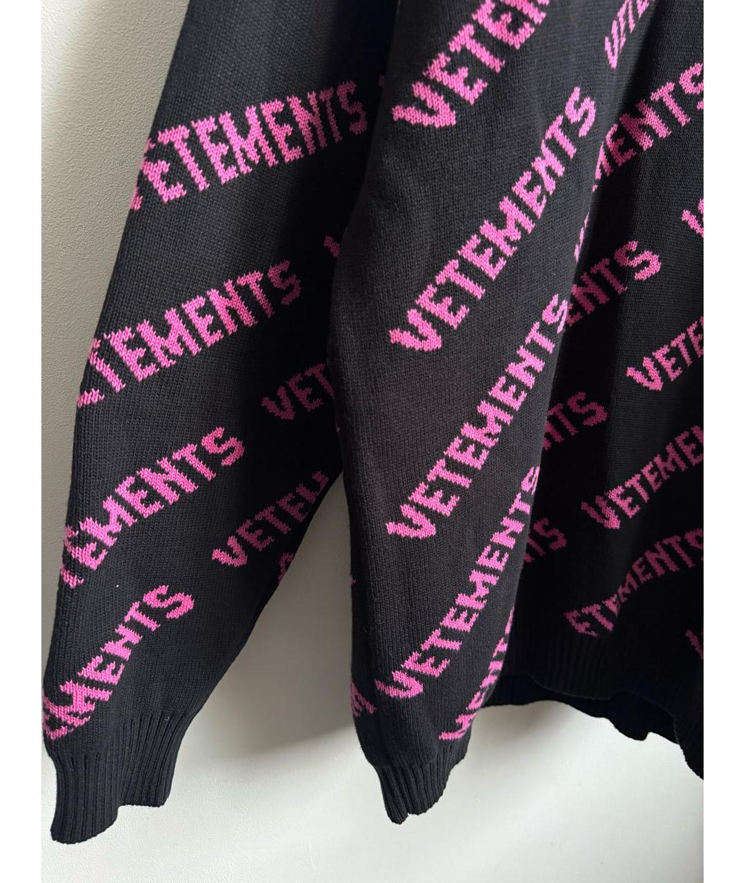VETEMENTS Черный джемпер / свитер, фото 6