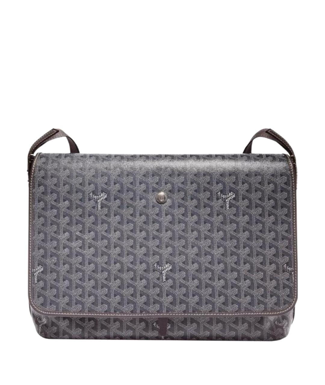 GOYARD Серая сумка на плечо из искусственной кожи, фото 1