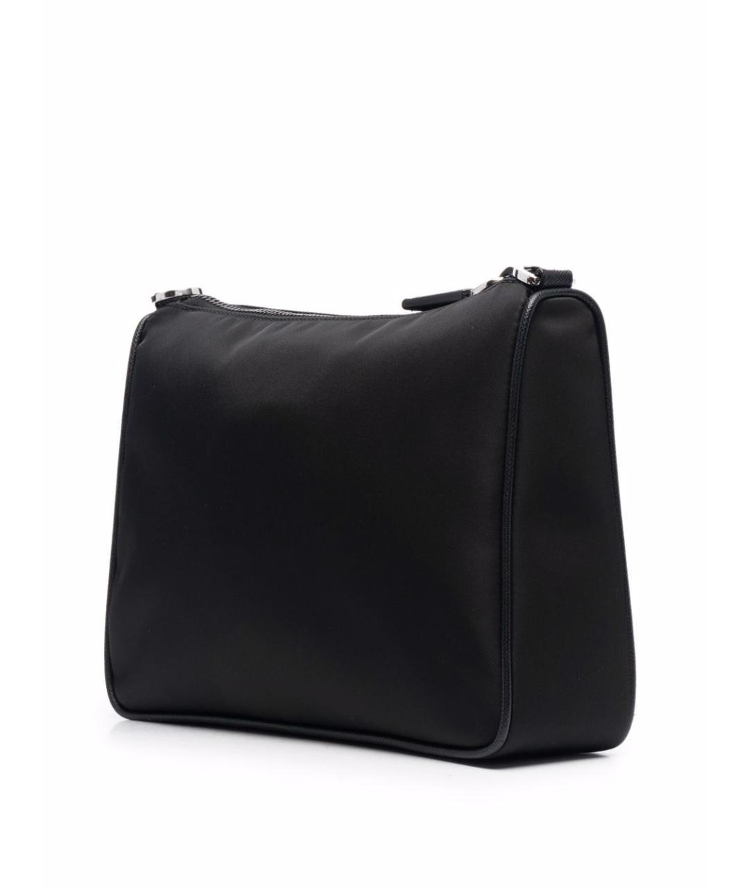 PRADA Черная синтетическая сумка на плечо, фото 2