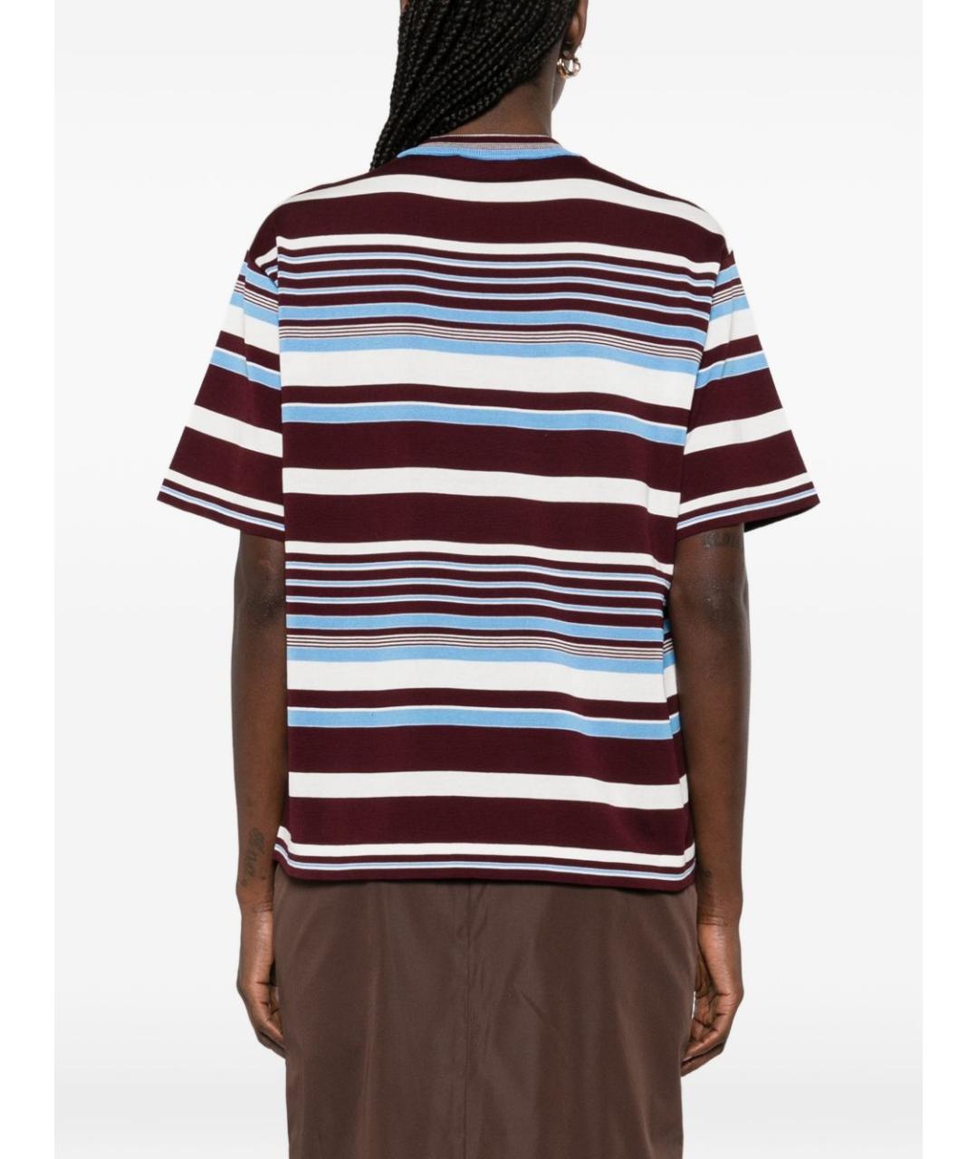 PRADA Мульти хлопковая футболка, фото 4