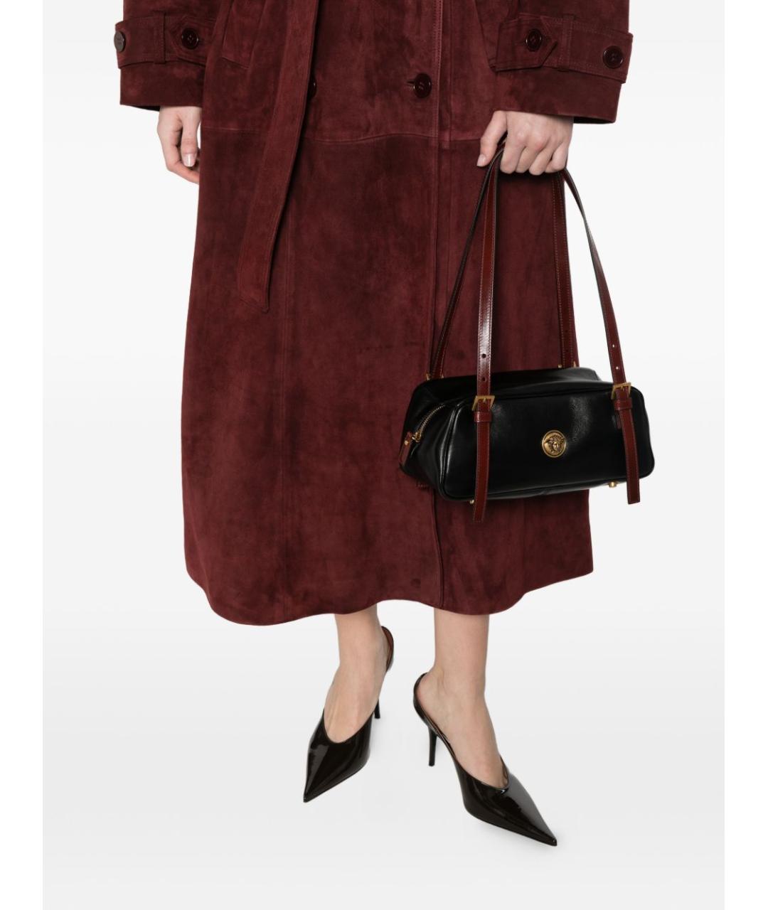 VERSACE Черная сумка тоут, фото 3