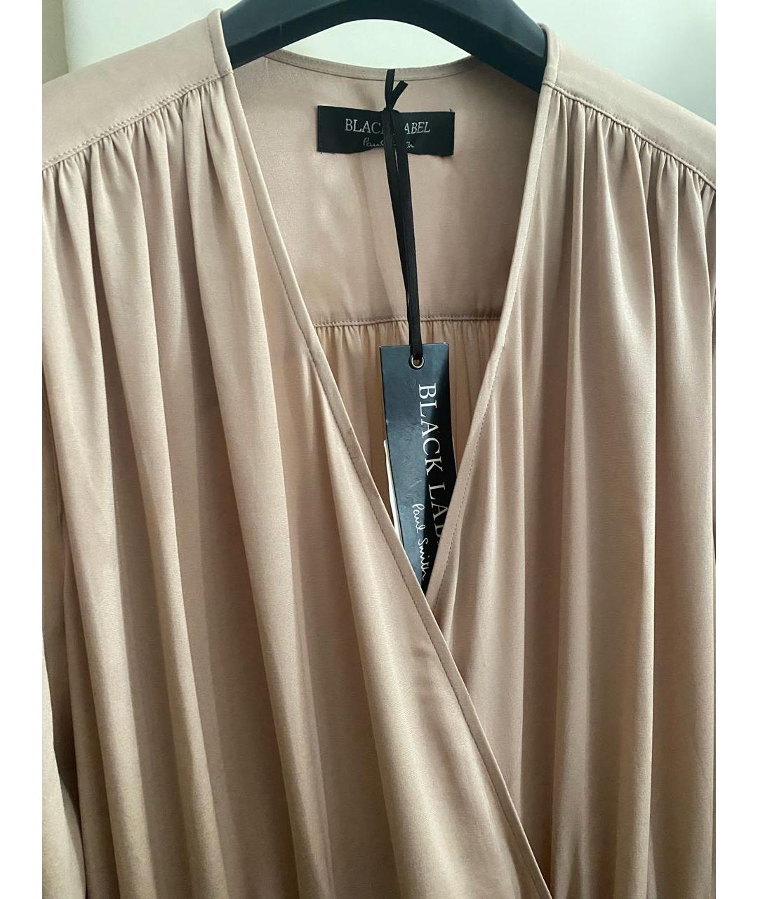 PAUL SMITH Мульти шелковое платье, фото 5