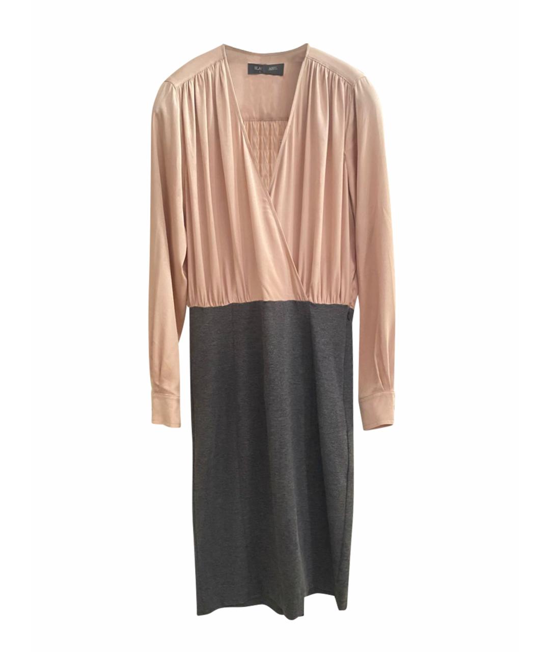 PAUL SMITH Мульти шелковое платье, фото 1