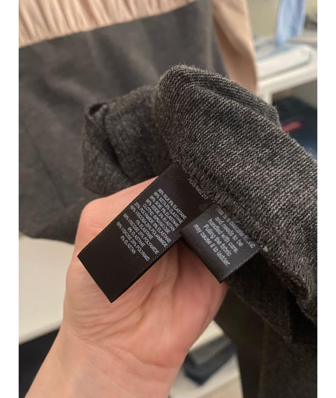 PAUL SMITH Мульти шелковое платье, фото 6