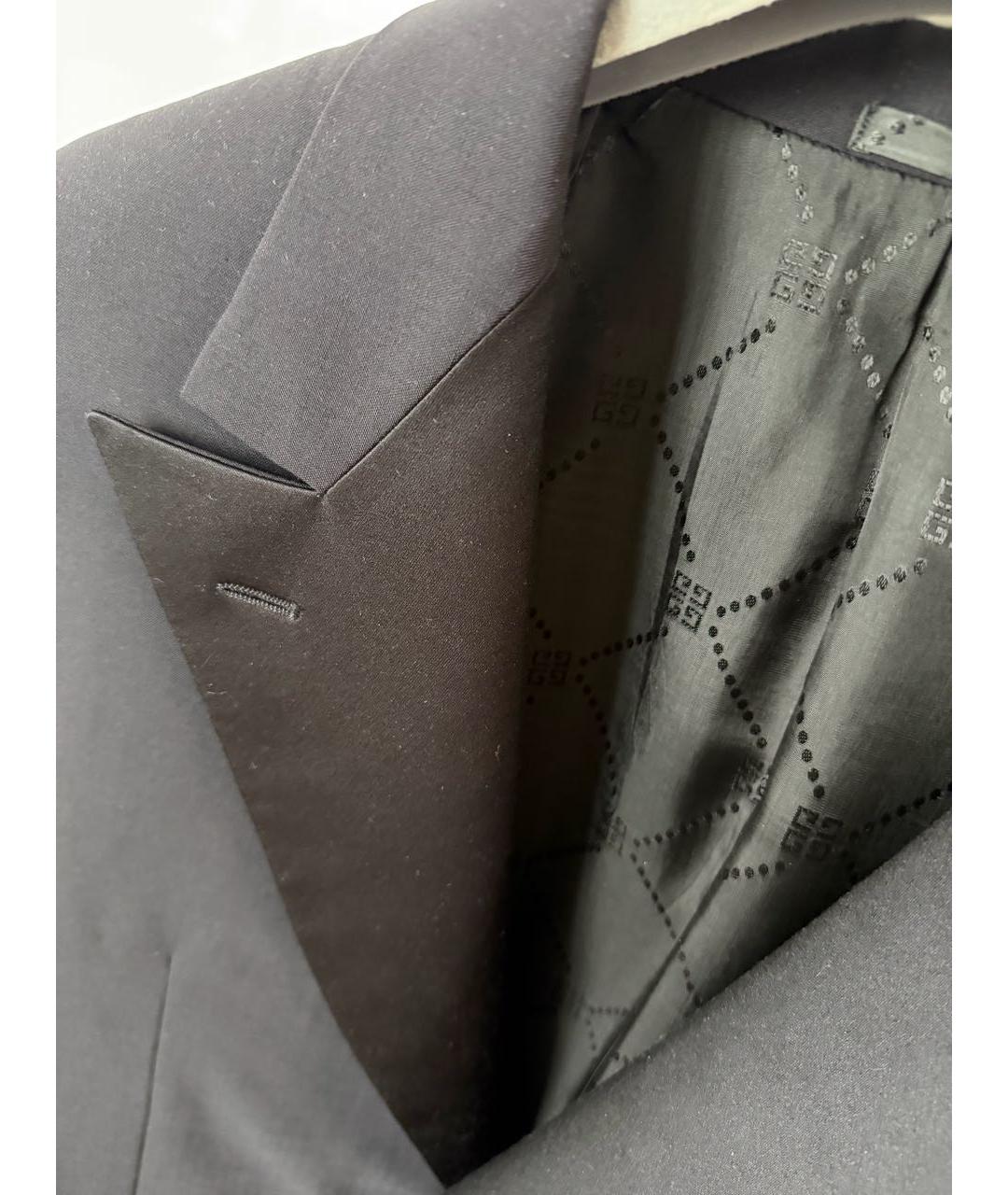 GIVENCHY Черный шерстяной пиджак, фото 3