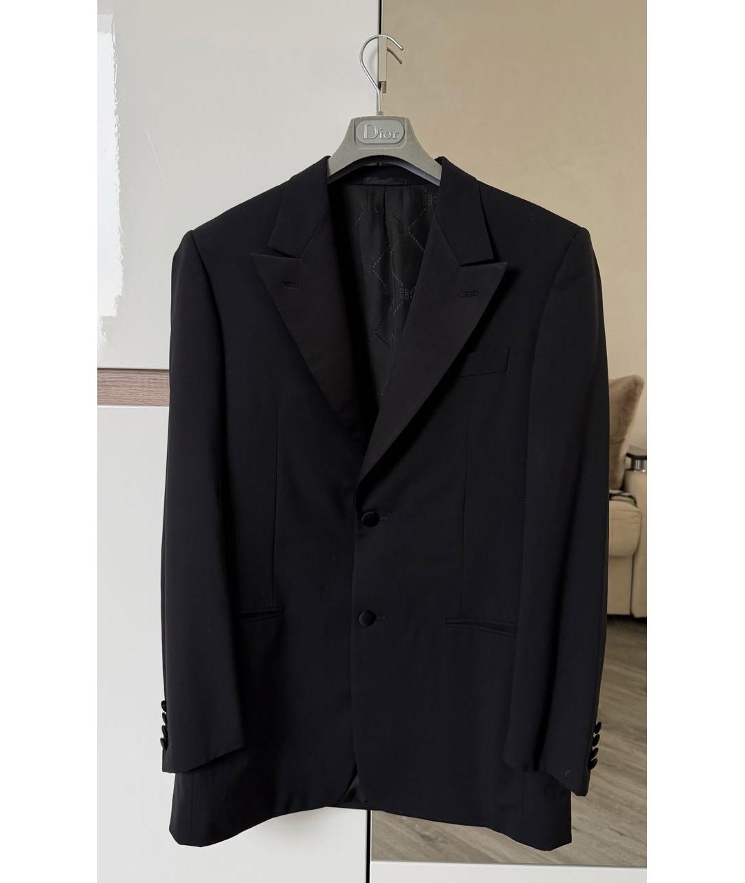 GIVENCHY Черный шерстяной пиджак, фото 6
