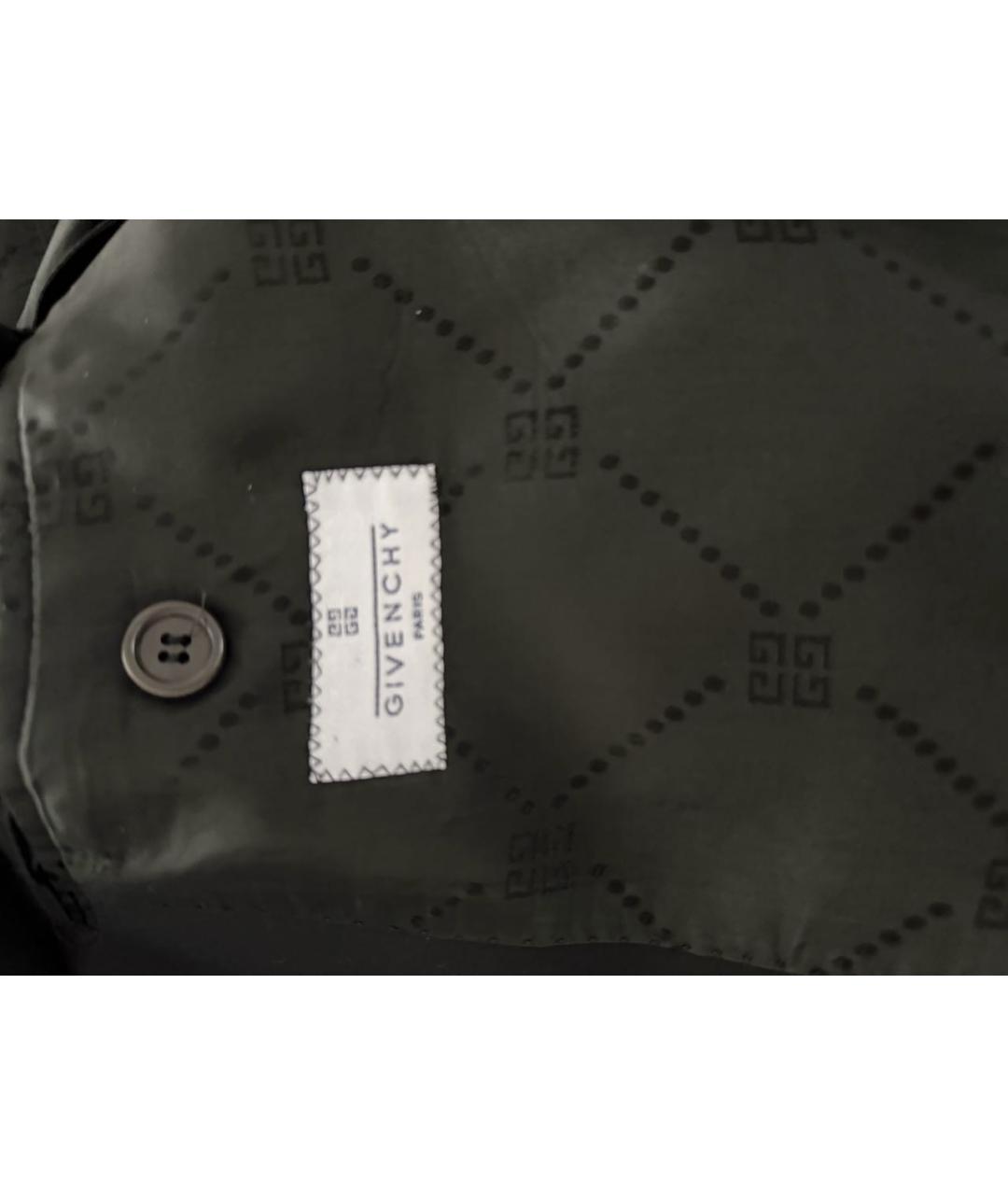GIVENCHY Черный шерстяной пиджак, фото 4