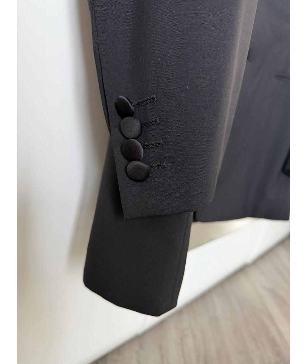 GIVENCHY Черный шерстяной пиджак, фото 7