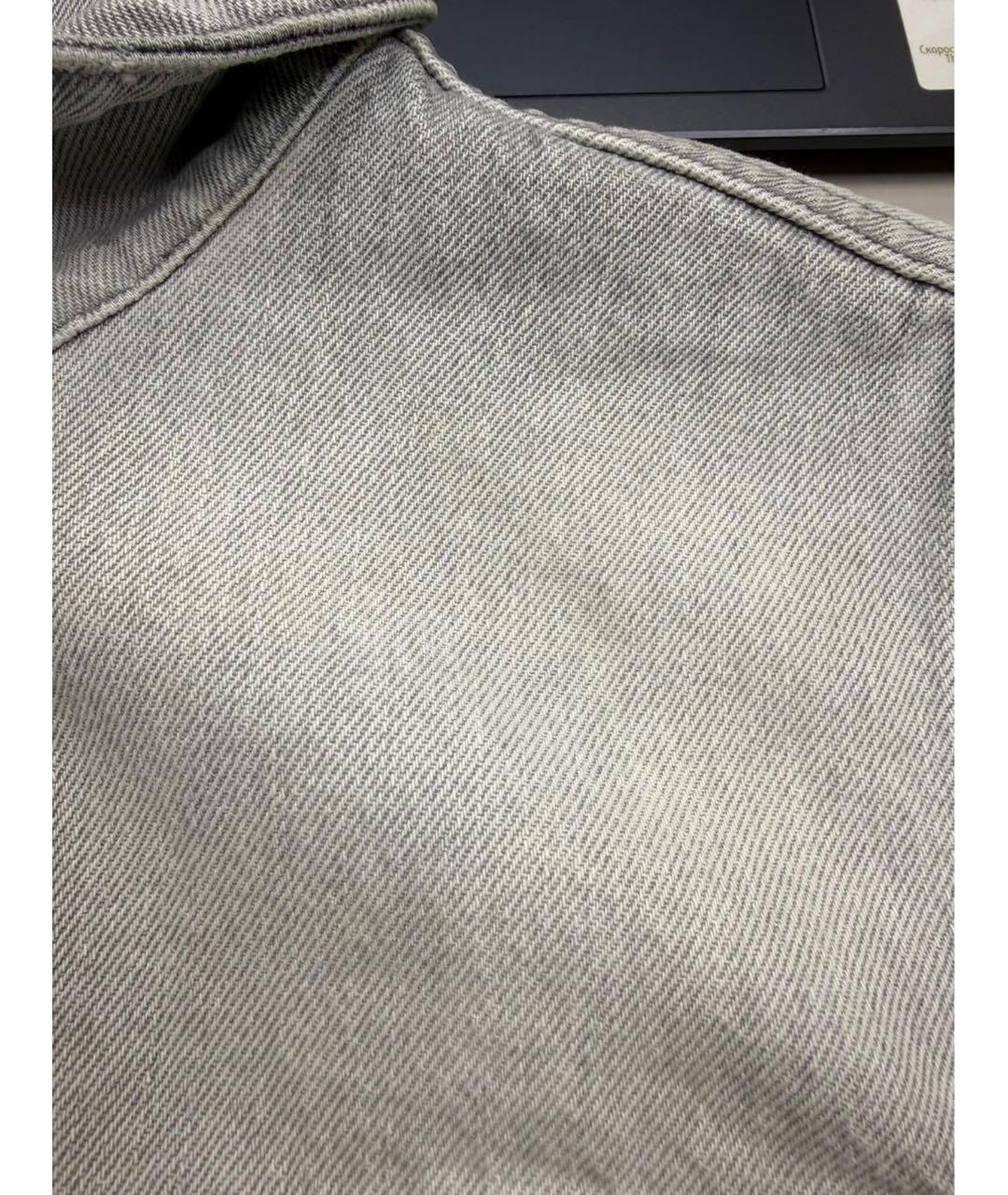 CHRISTIAN DIOR Серая деним куртка, фото 8