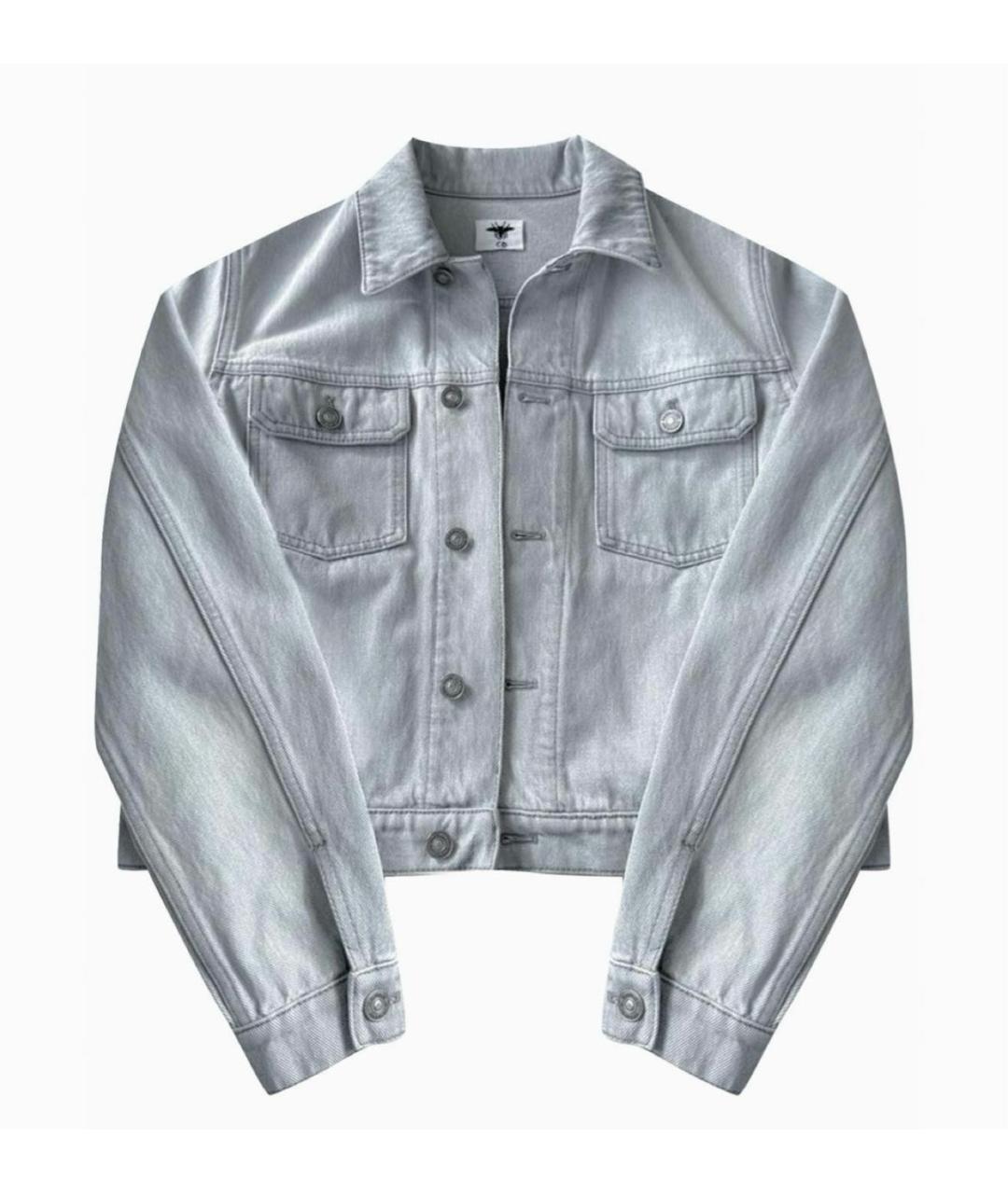CHRISTIAN DIOR Серая деним куртка, фото 9