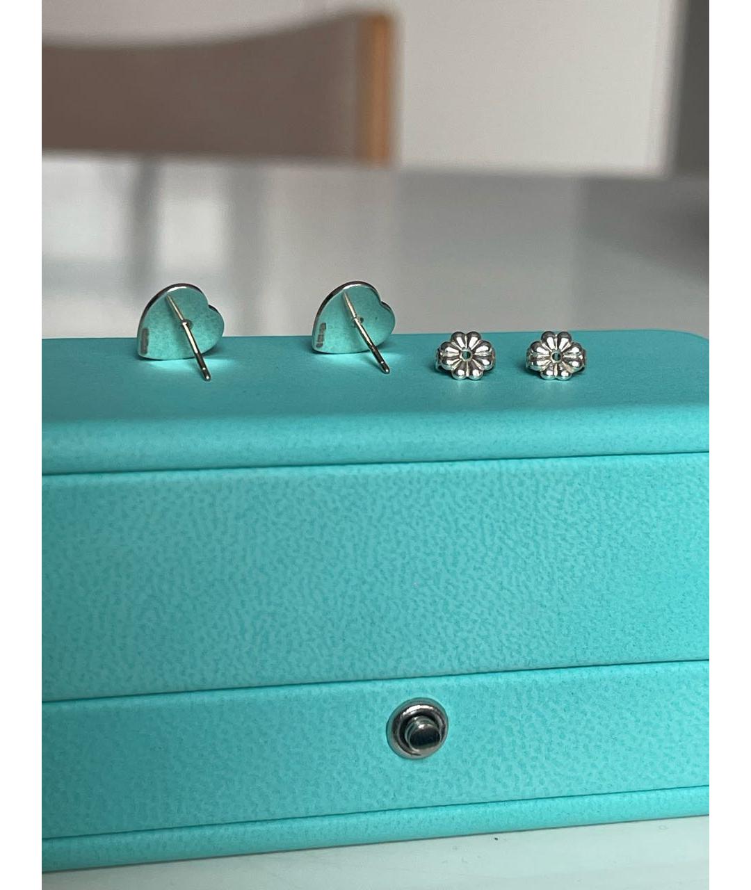 TIFFANY&CO Серебряные серебряные серьги, фото 2