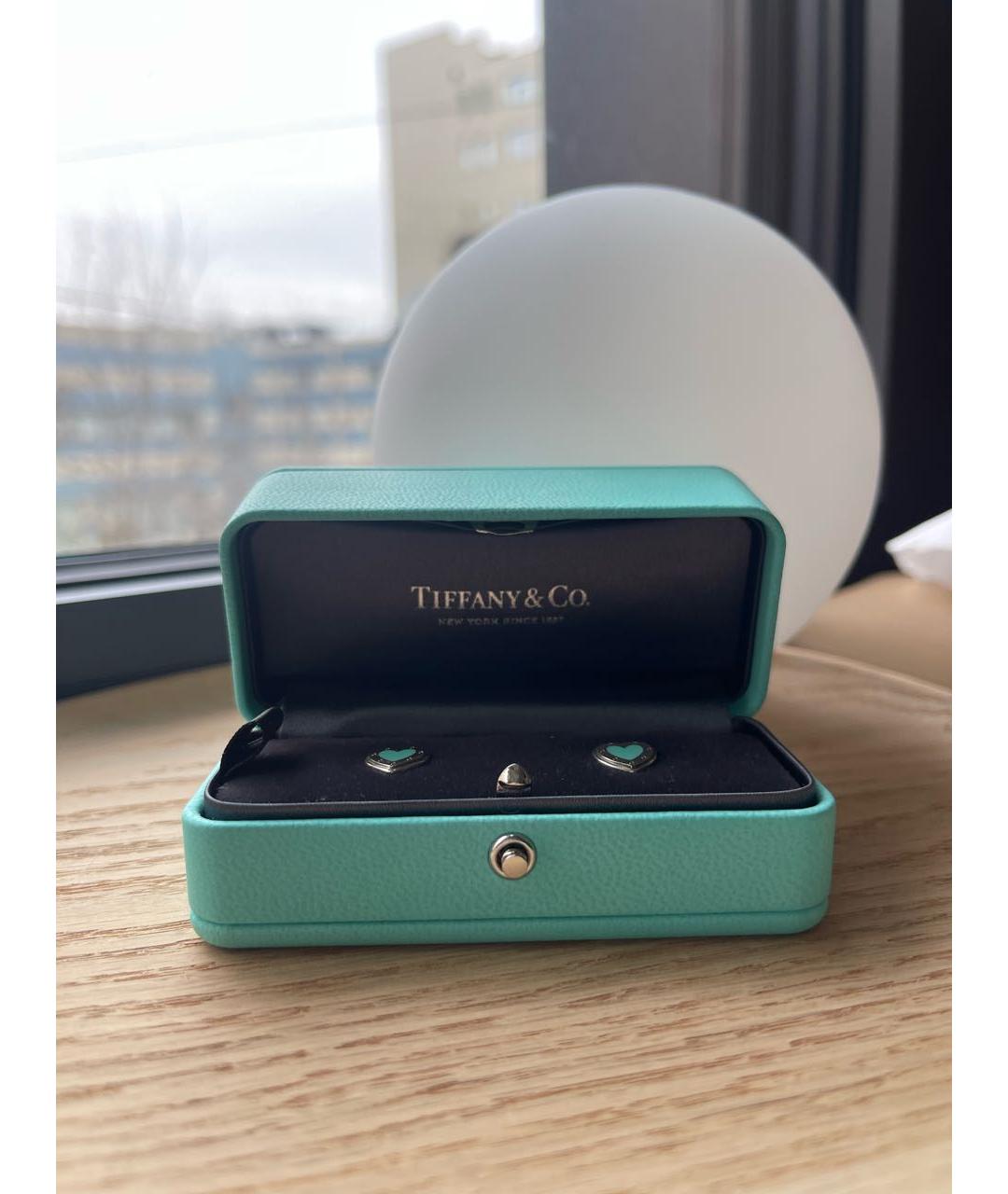 TIFFANY&CO Серебряные серебряные серьги, фото 3