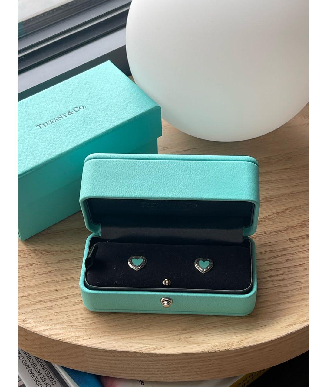 TIFFANY&CO Серебряные серебряные серьги, фото 4