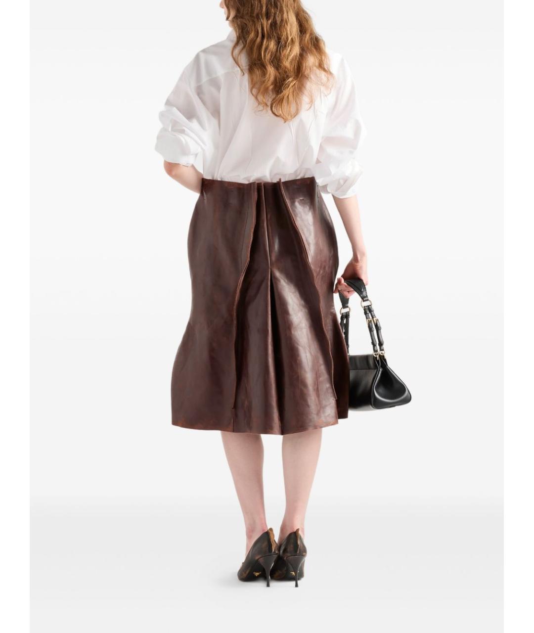 PRADA Белая хлопковая рубашка, фото 3