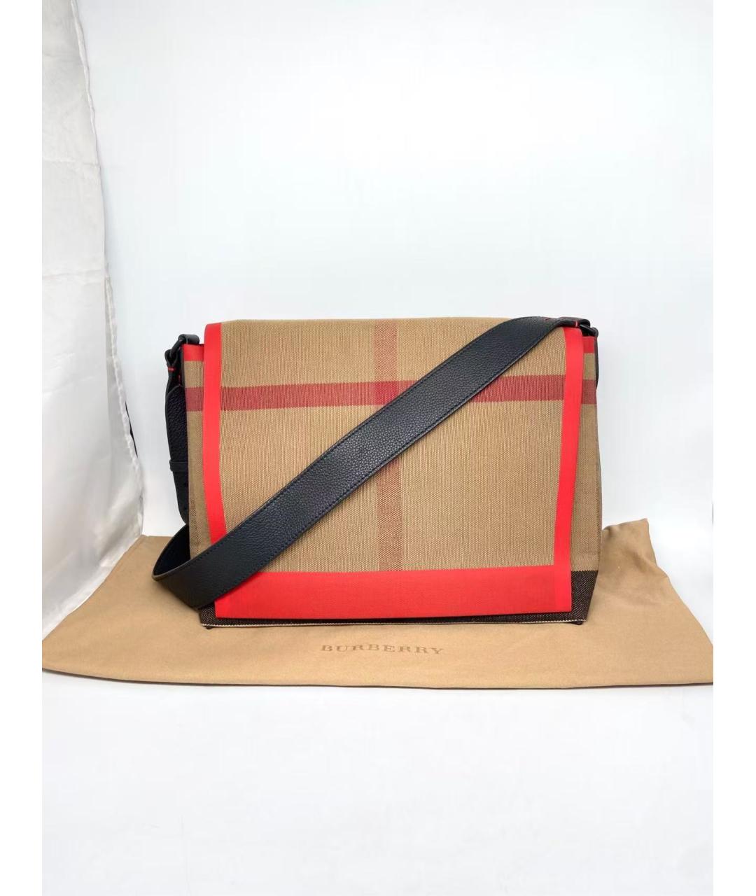 BURBERRY Бежевая сумка через плечо, фото 2