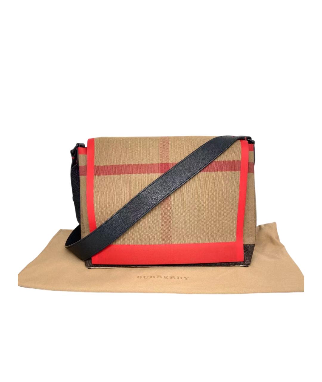 BURBERRY Бежевая сумка через плечо, фото 8