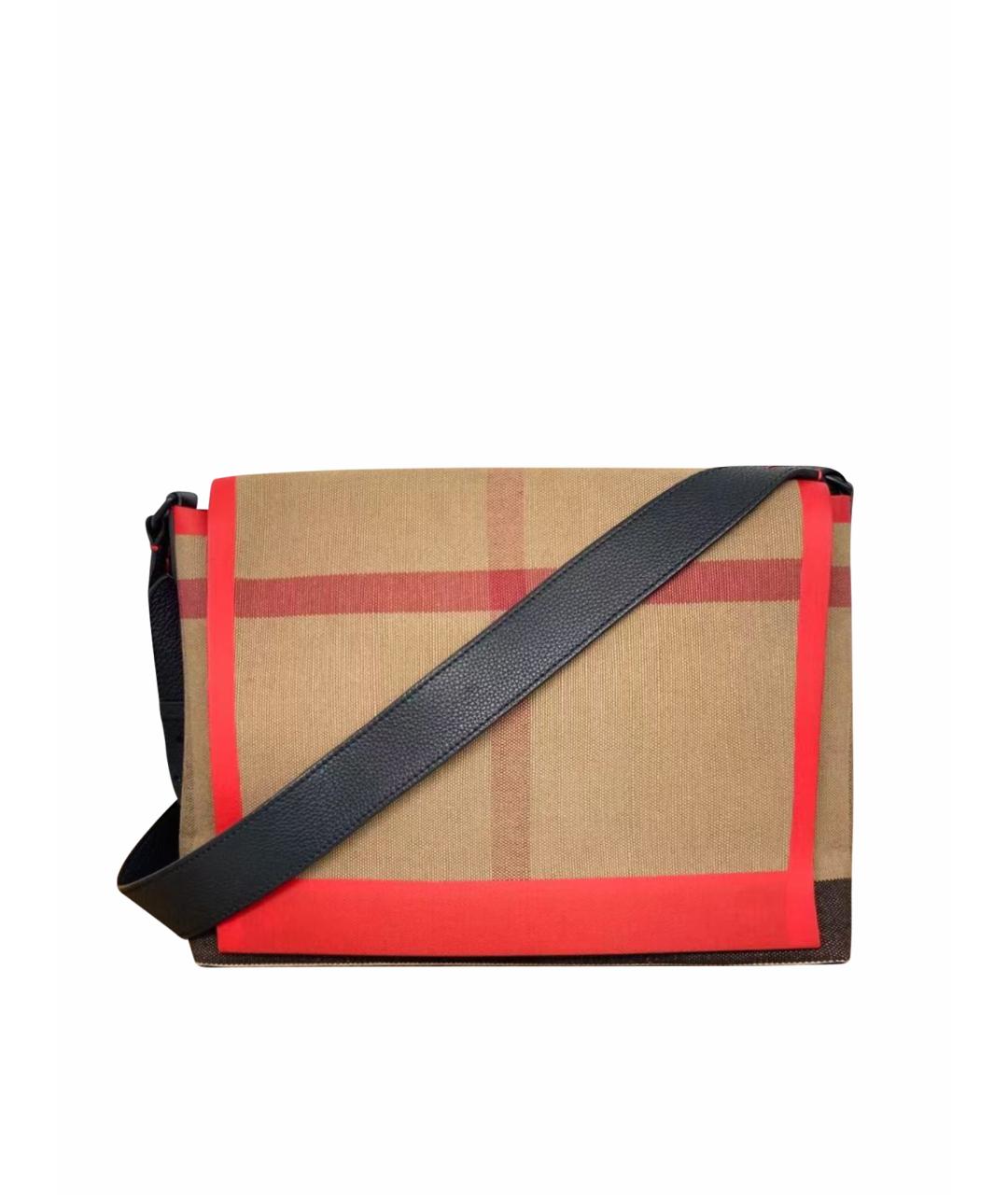 BURBERRY Бежевая сумка через плечо, фото 1