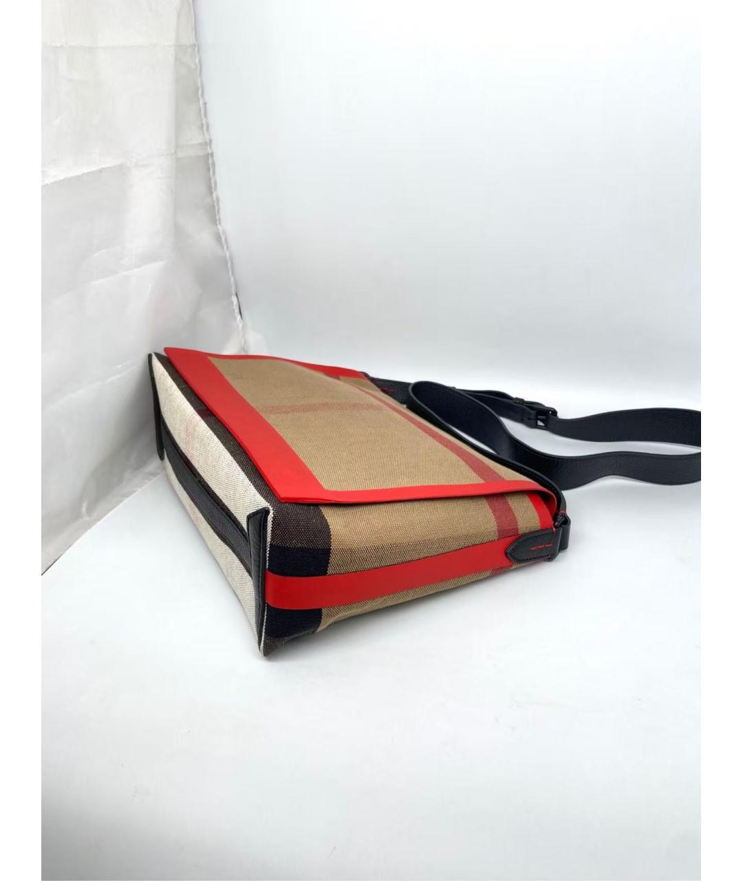 BURBERRY Бежевая сумка через плечо, фото 5