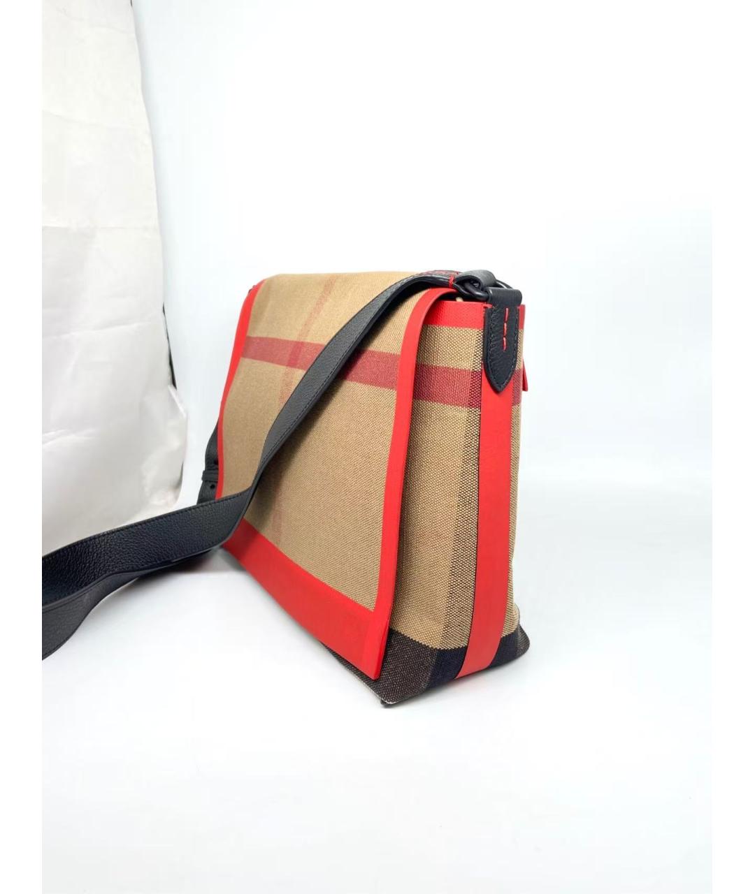 BURBERRY Бежевая сумка через плечо, фото 4