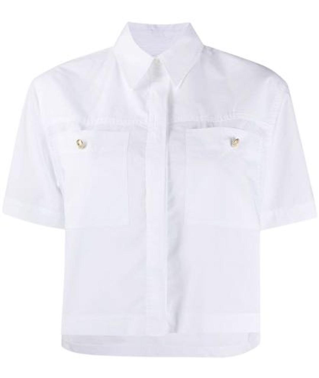 SANDRO Белая хлопковая рубашка, фото 1