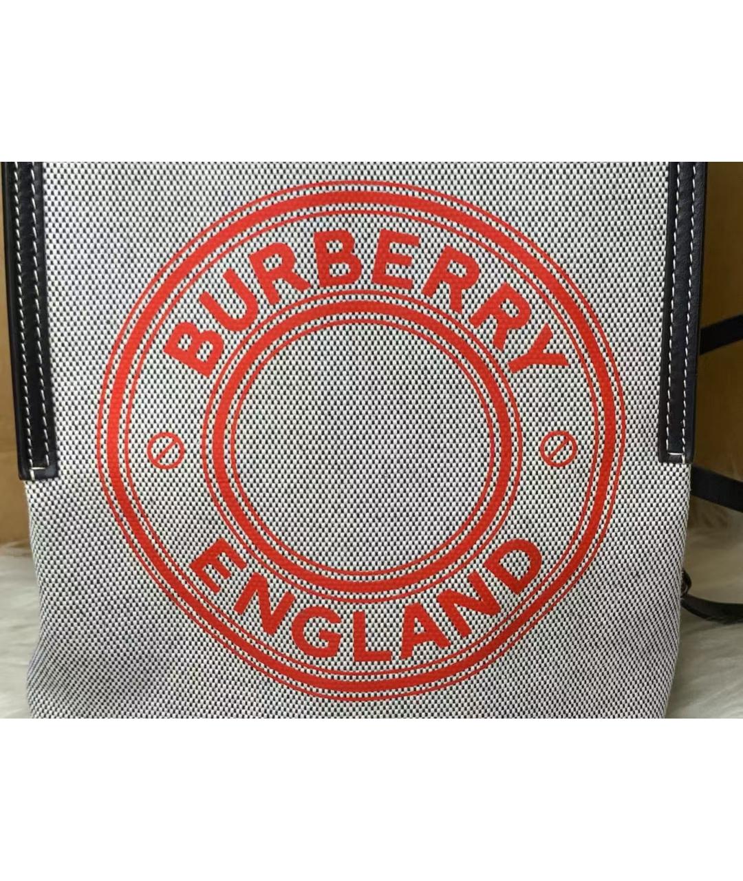 BURBERRY Серая сумка через плечо, фото 6