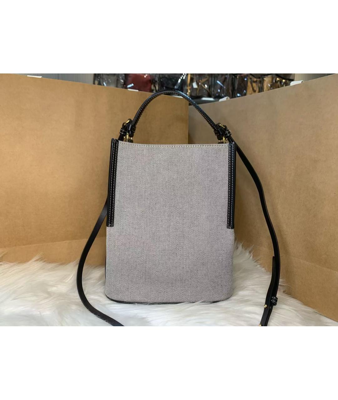 BURBERRY Серая сумка через плечо, фото 3