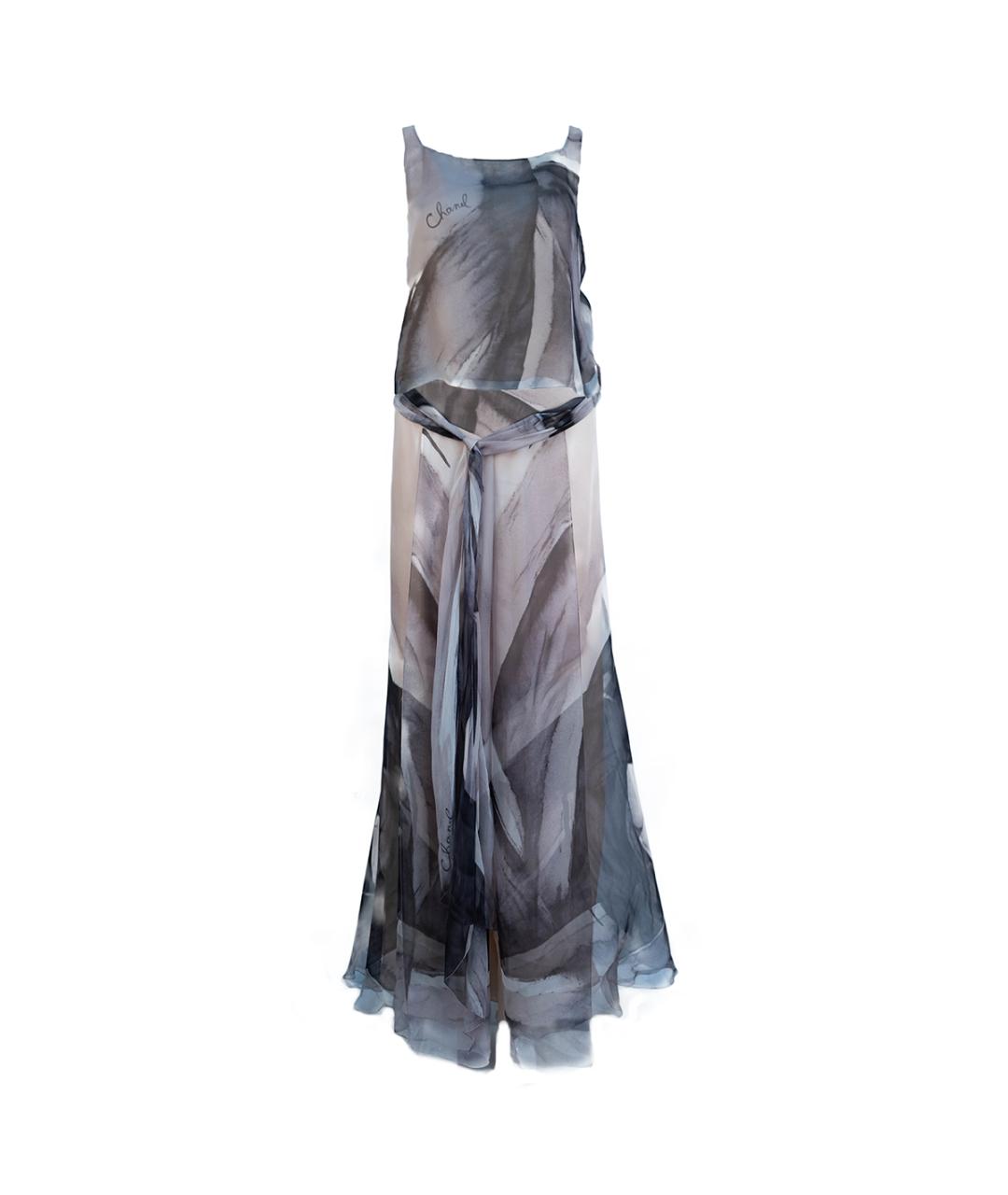 CHANEL Розовый шелковый костюм с юбками, фото 10