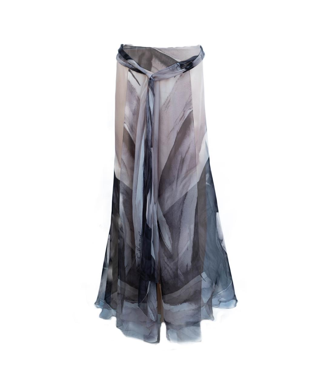 CHANEL Розовый шелковый костюм с юбками, фото 4