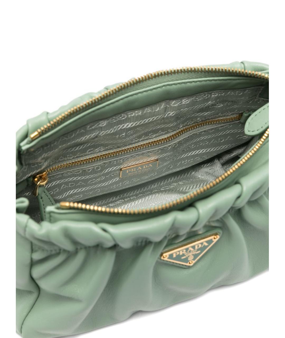 PRADA Кожаная сумка с короткими ручками, фото 3