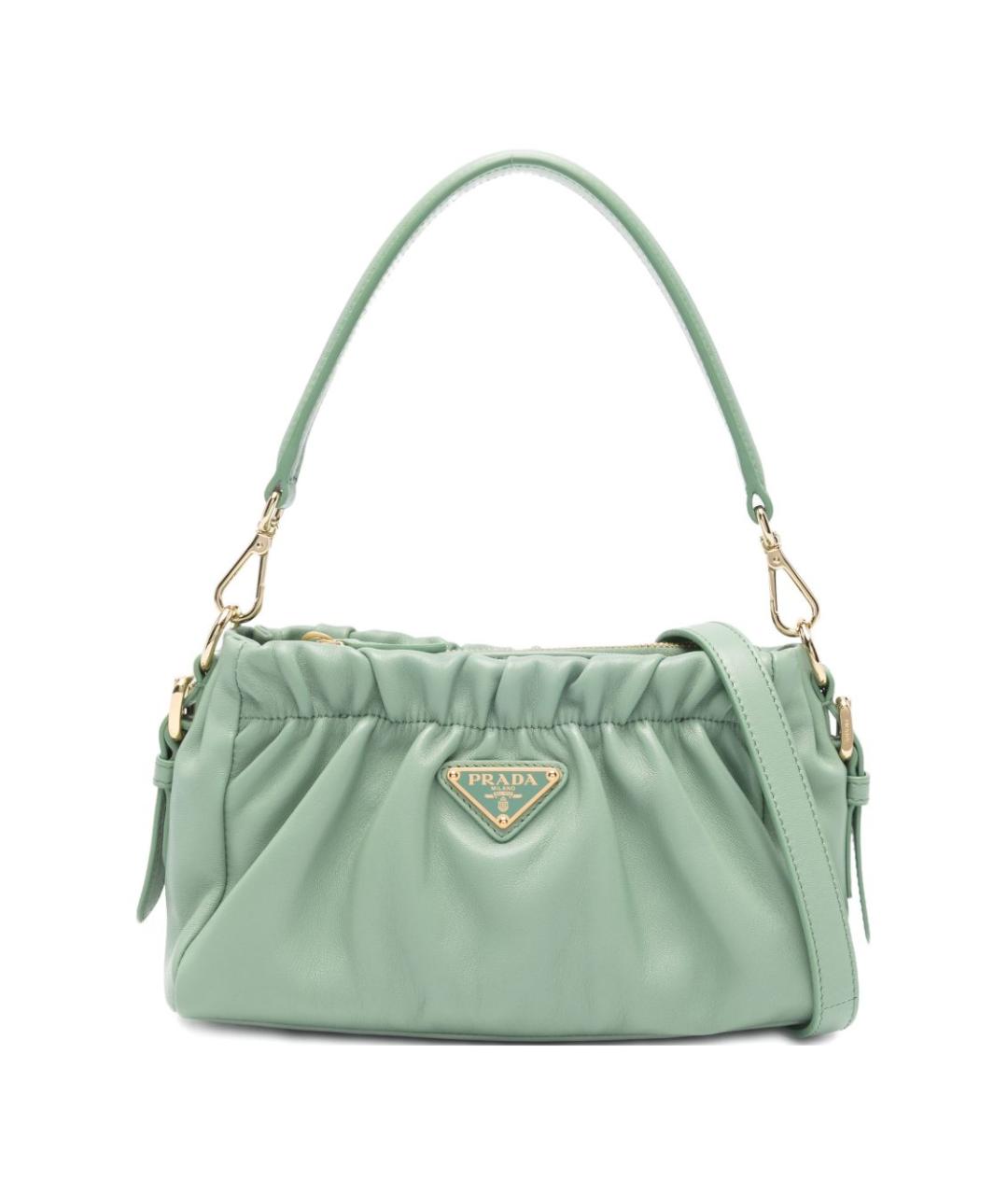 PRADA Кожаная сумка с короткими ручками, фото 1
