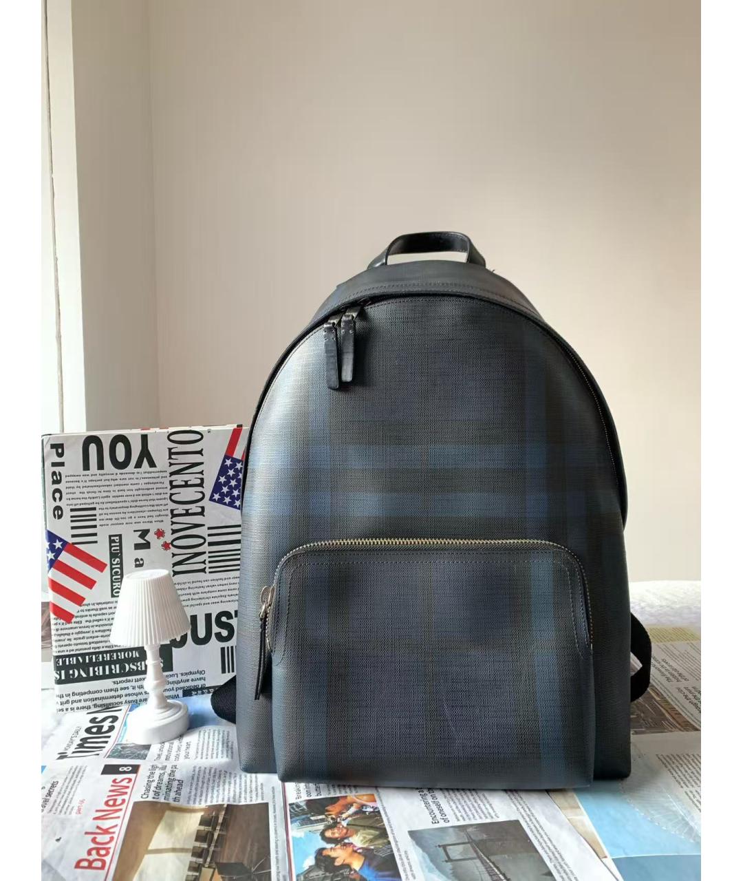 BURBERRY Черный рюкзак, фото 7