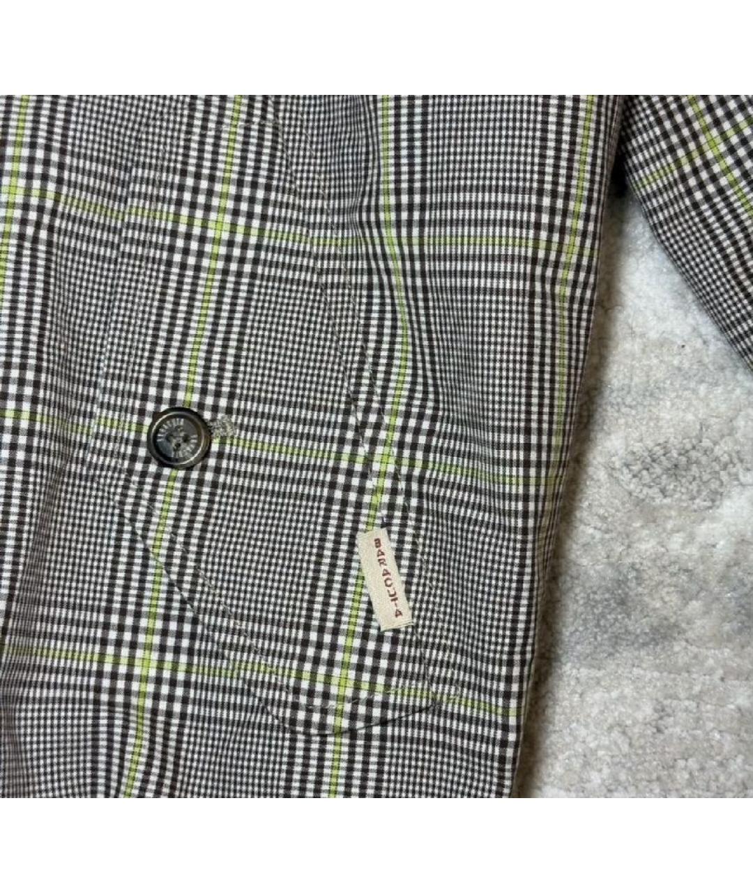 BARACUTA Серая ацетатная куртка, фото 4