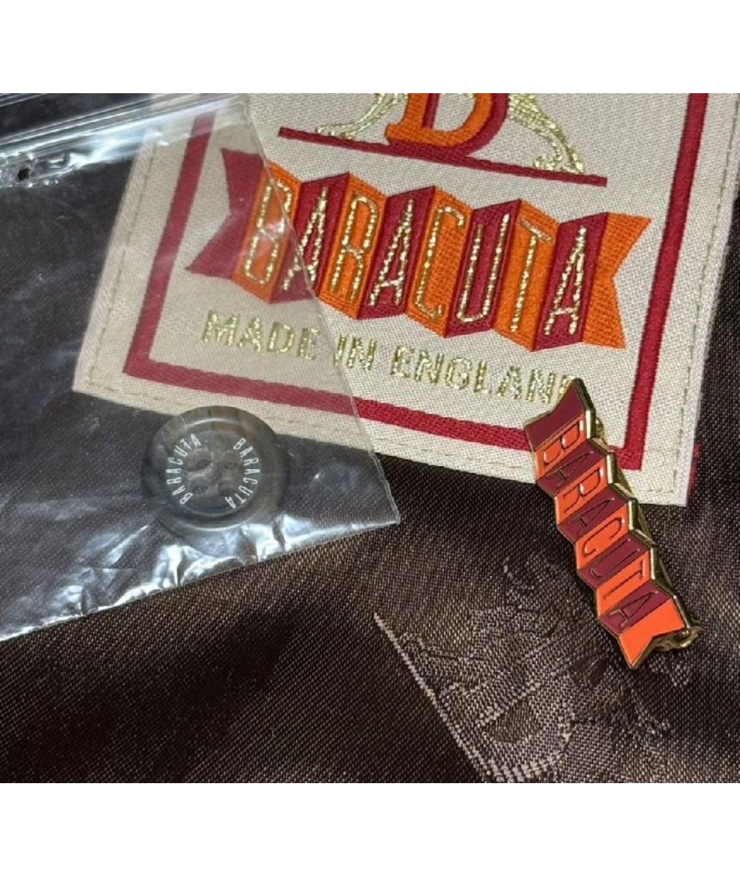 BARACUTA Серая ацетатная куртка, фото 5