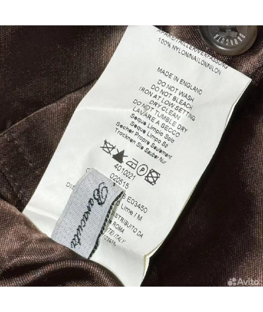 BARACUTA Серая ацетатная куртка, фото 7