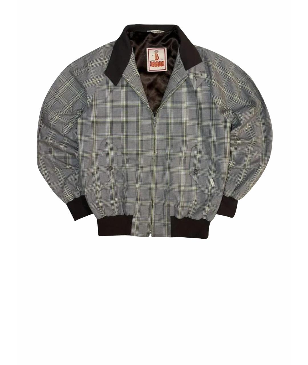 BARACUTA Серая ацетатная куртка, фото 1