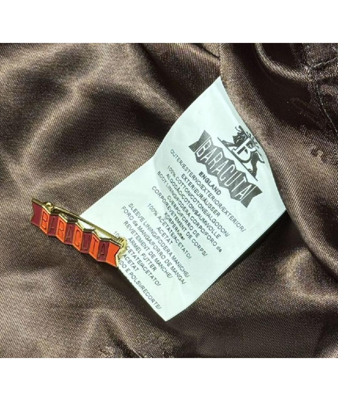 BARACUTA Серая ацетатная куртка, фото 3