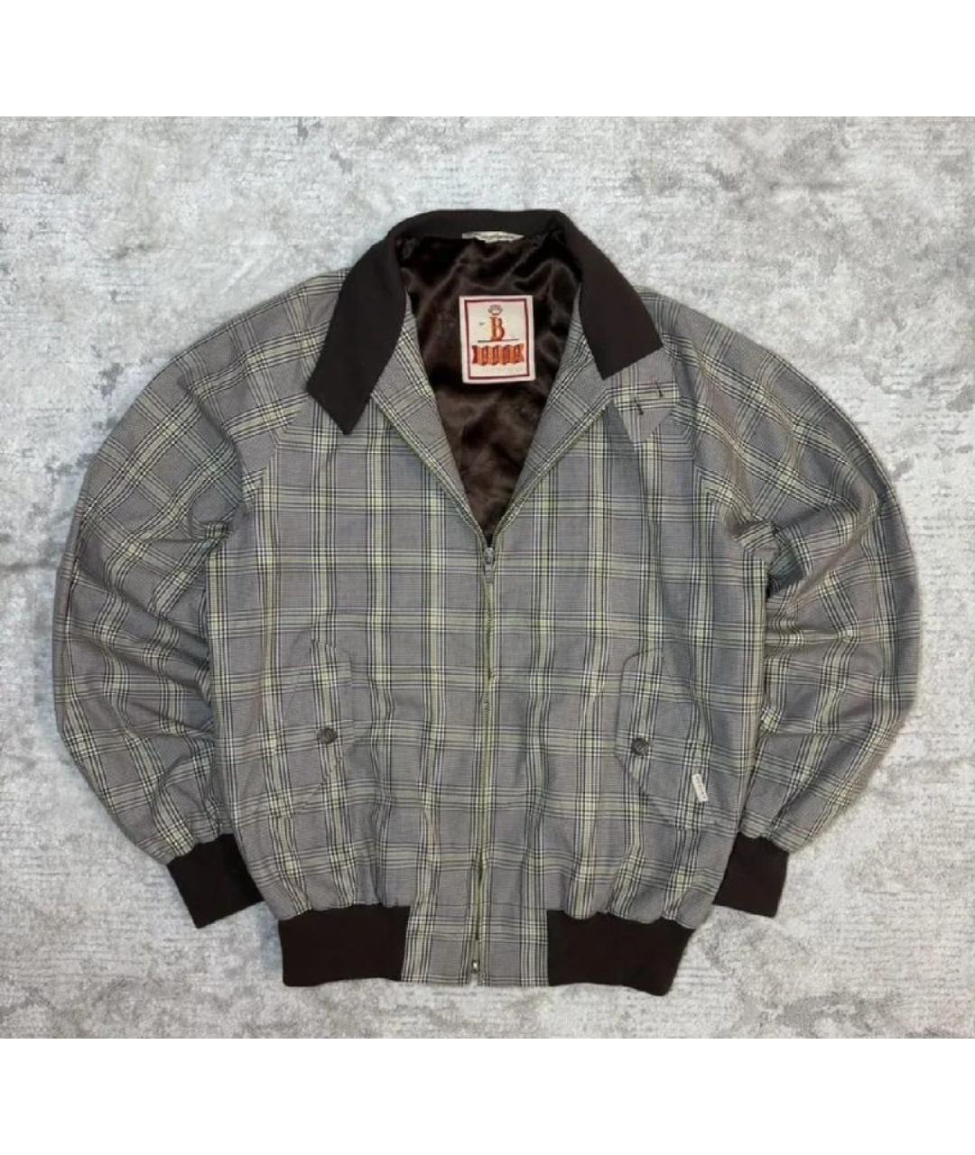 BARACUTA Серая ацетатная куртка, фото 10