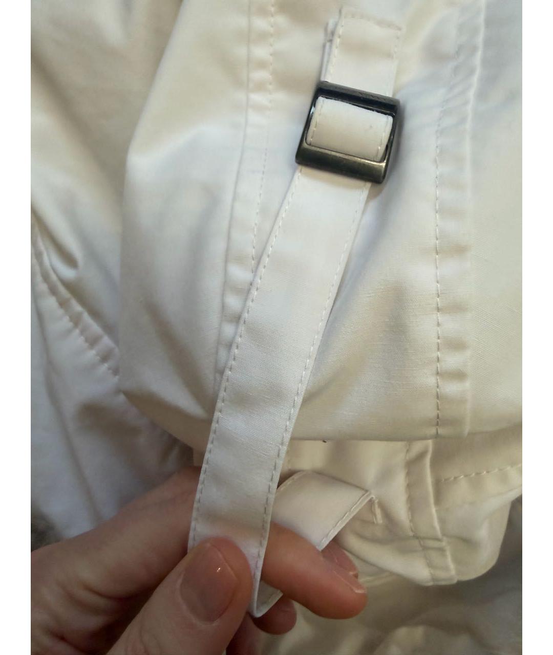 CANADA GOOSE Белый полиэстеровый пуховик, фото 7