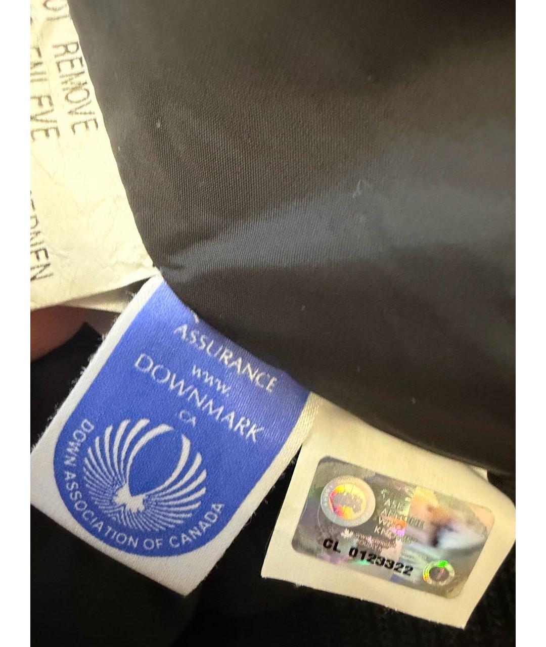 CANADA GOOSE Белый полиэстеровый пуховик, фото 5