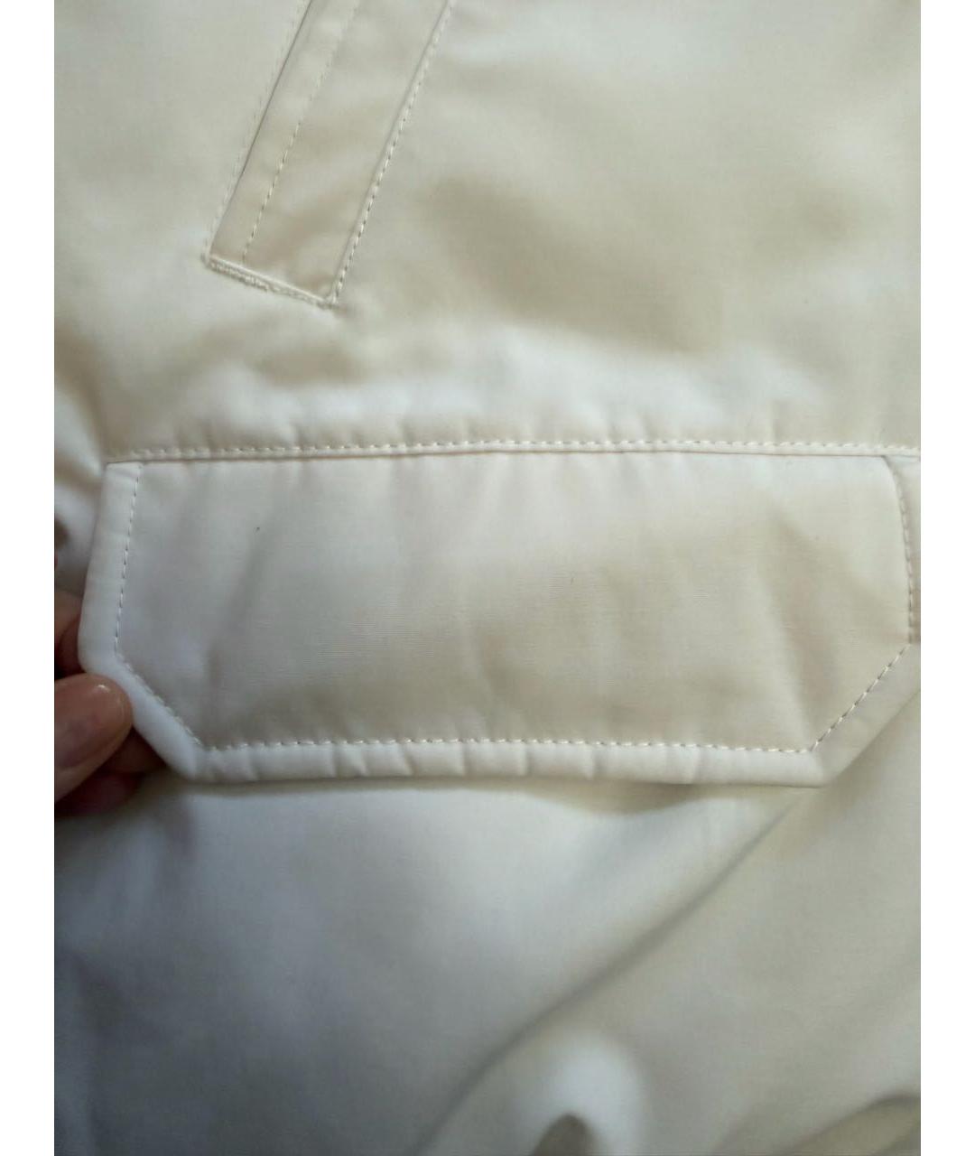 CANADA GOOSE Белый полиэстеровый пуховик, фото 8