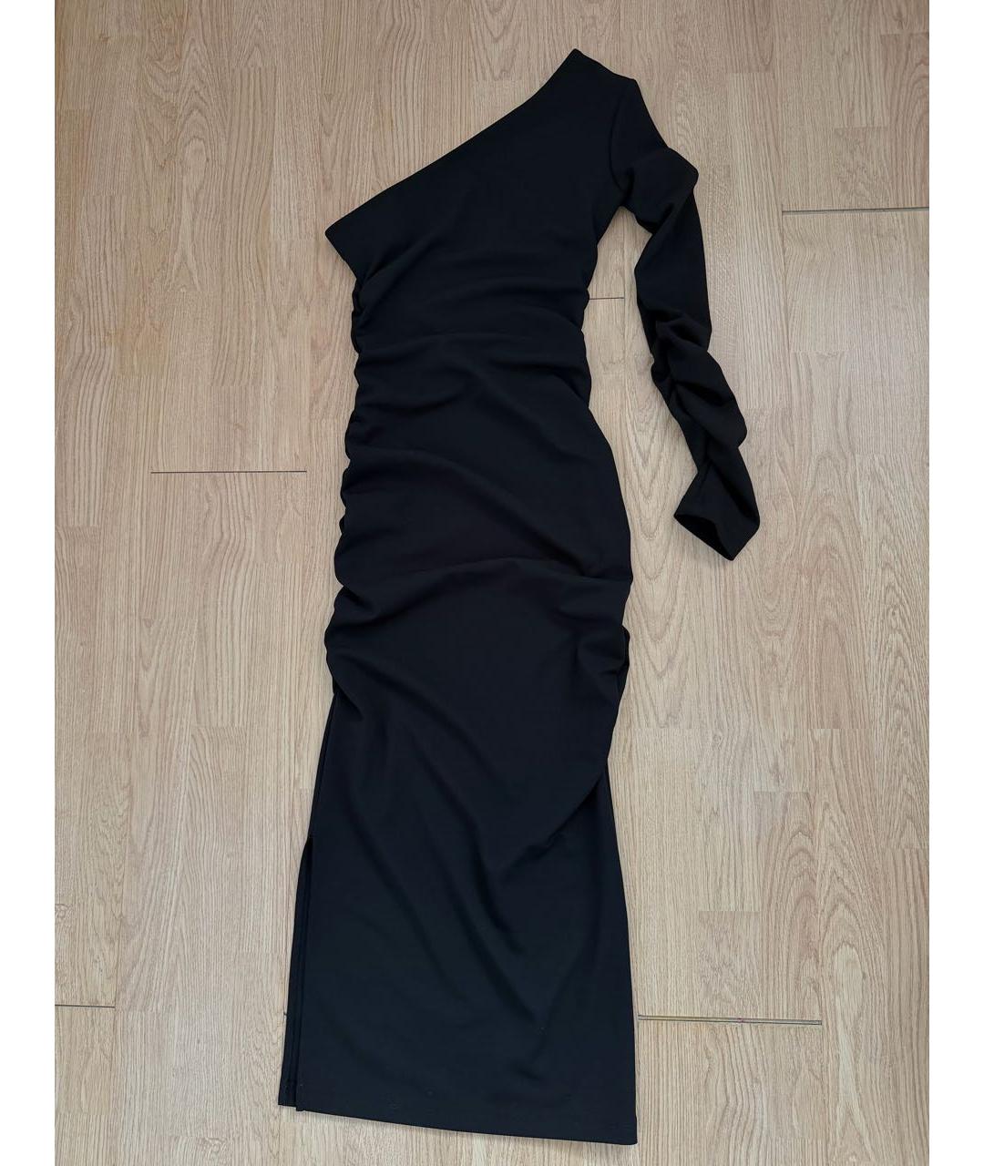 12 STOREEZ Черное вискозное вечернее платье, фото 2