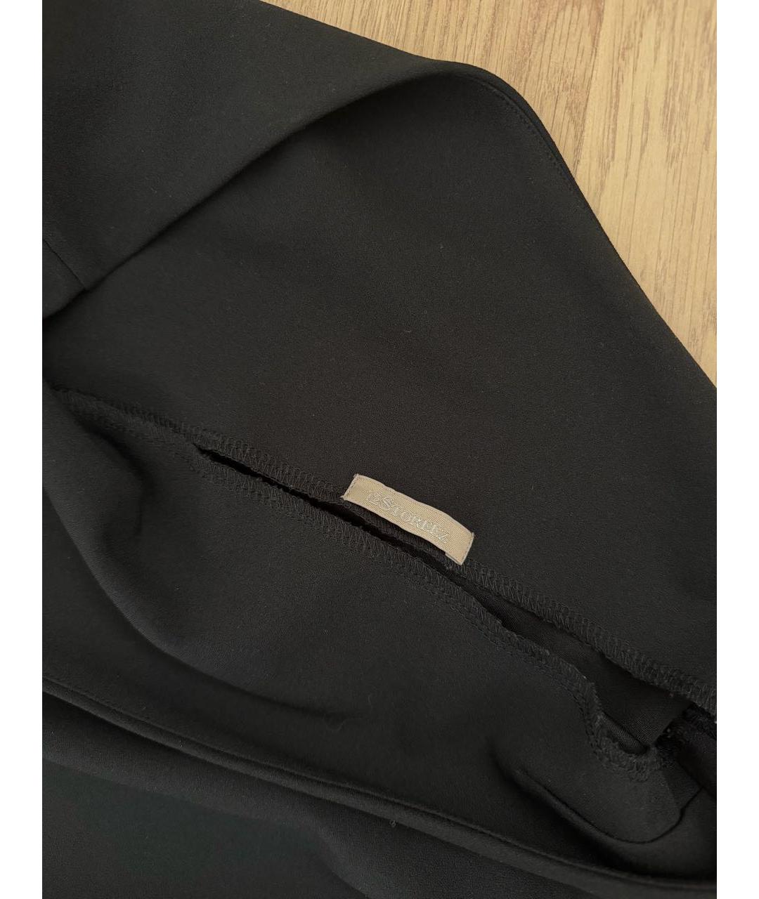 12 STOREEZ Черное вискозное вечернее платье, фото 3