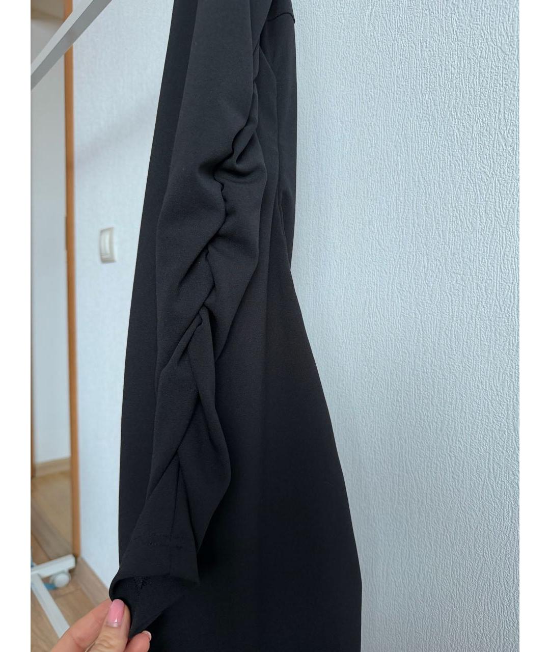 12 STOREEZ Черное вискозное вечернее платье, фото 4