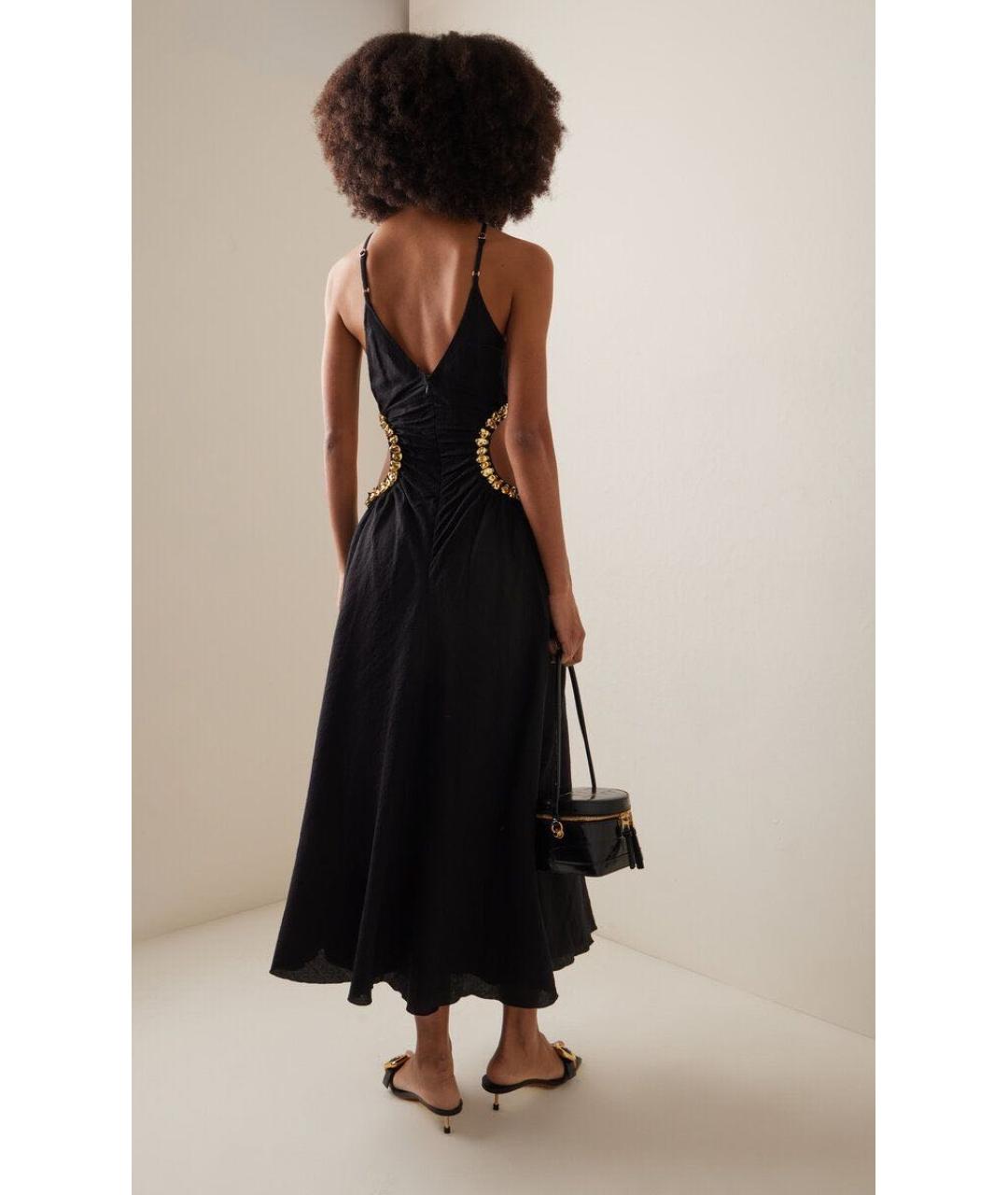 CULT GAIA Черный сарафан, фото 4