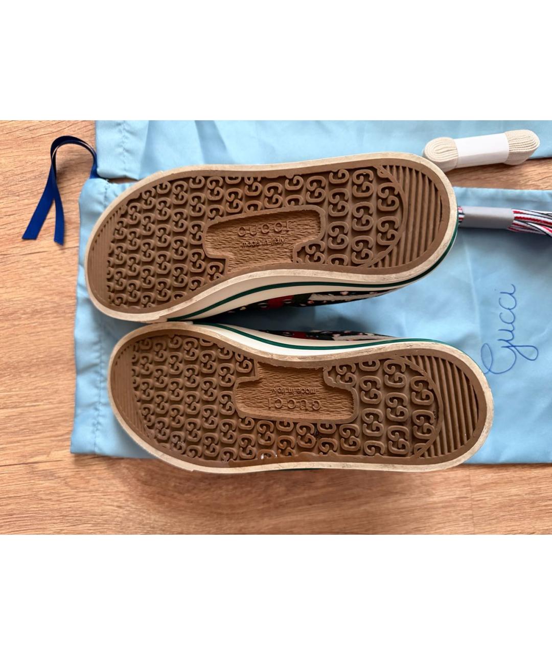 GUCCI Мульти кеды, фото 4