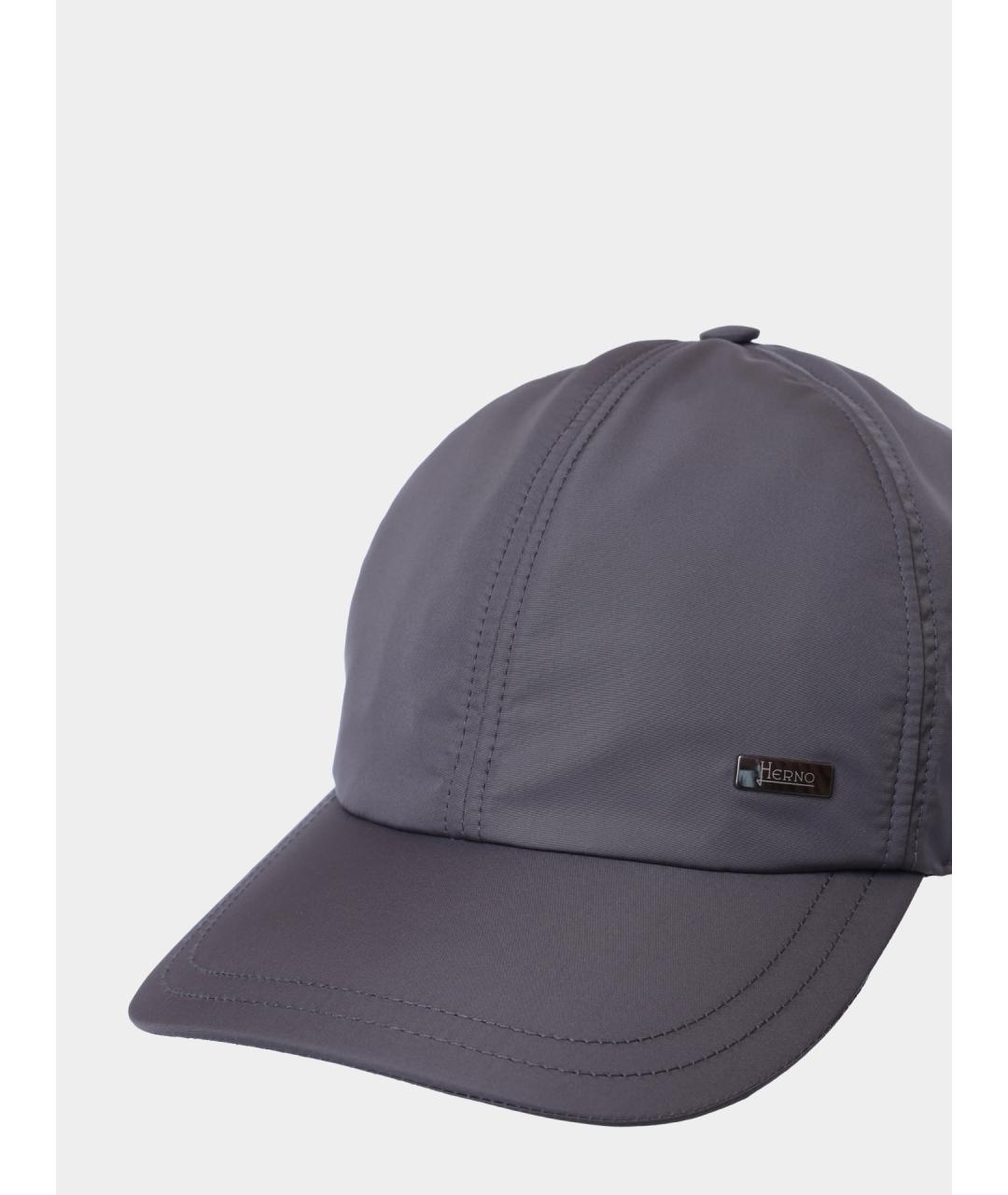 HERNO Серая кепка/бейсболка, фото 3